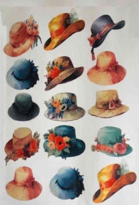 collection of hats